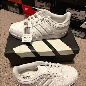 Adidas Hoops 4.0 Black and White Box